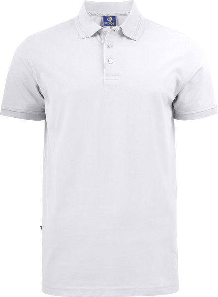 Heavy Men's Workwear Piqué Polo ProJob | 2021 Pique Polo - White / XL