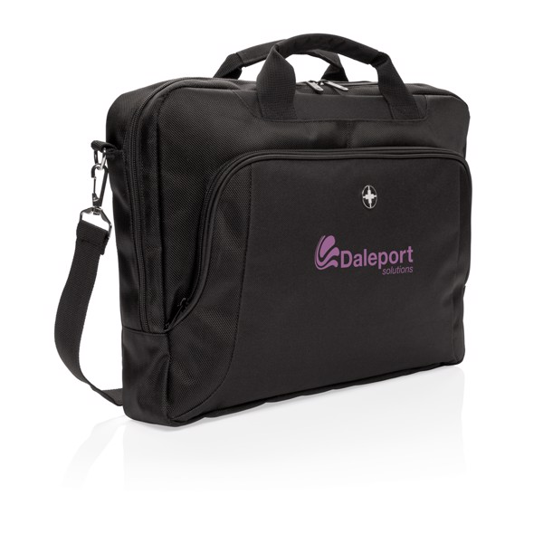 Swiss Peak laptop bag 15.6in, 1680D polyester