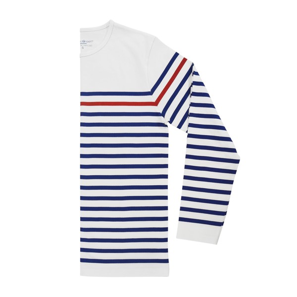 Marinière  Mat'LO - BLEU MARINE/ROUGE / L