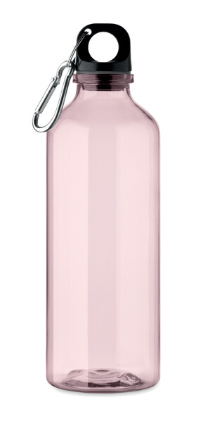 Bottiglia RPET 500ml Moss Re500 - Rosa Trasparente