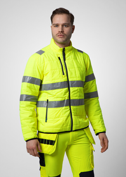 6445 Jacket 3-1 Hi Viz YELLOW/BLACK 4XL