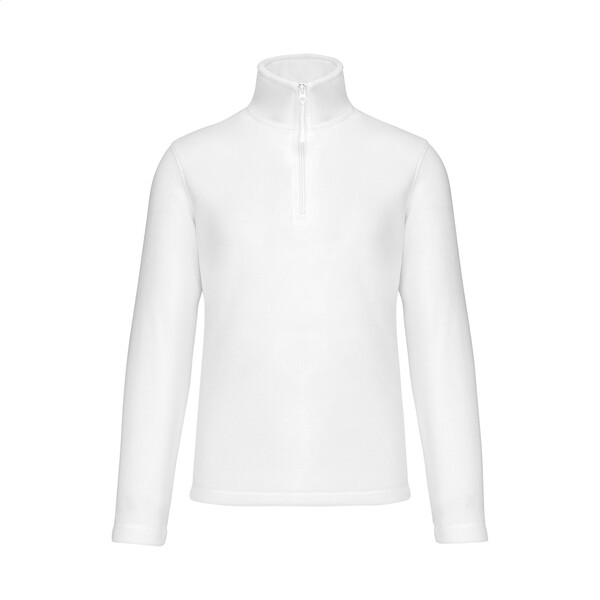 Veste polaire à fermeture éclair courte KA912 - Blanc / S