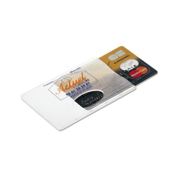 TRANSPARENT CREDIT CARD COVER