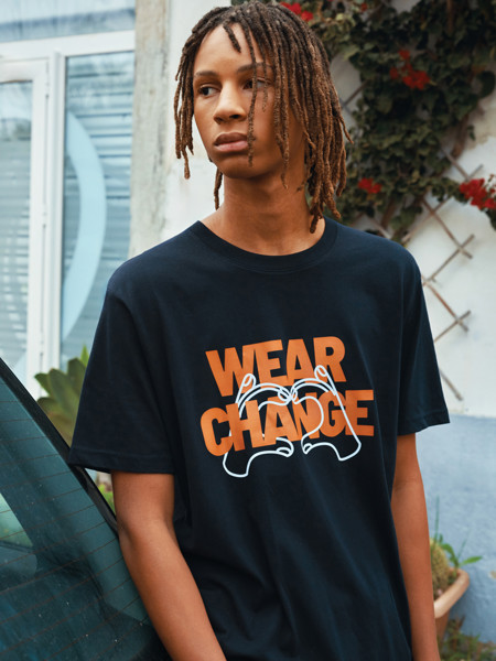 Tričko Iqoniq Kakadu relaxed fit z recykl. bavlny - Námořní Modř / XXS