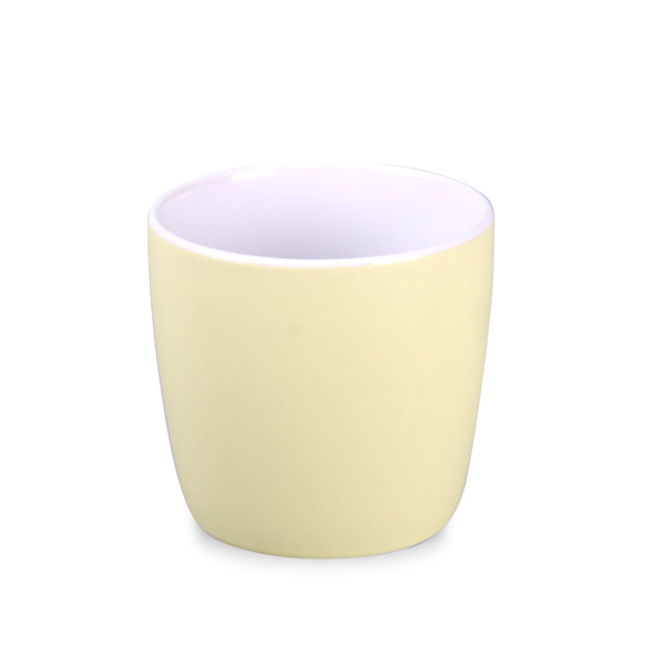 Handy Velvet ceramic mug, 320 ml - Sun Yellow