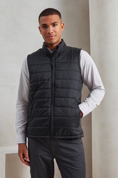 Men's 'Recyclight' Padded Gilet - Black / S