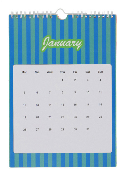 Custom Wall Calendar CreaDate Wall A4