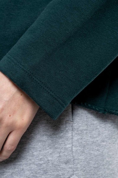 Ladies' Oversized Sweatshirt - Black / L/XL