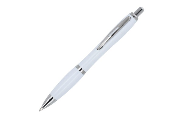 Stylo-bille Hawaï hardcolour R-ABS - Blanc