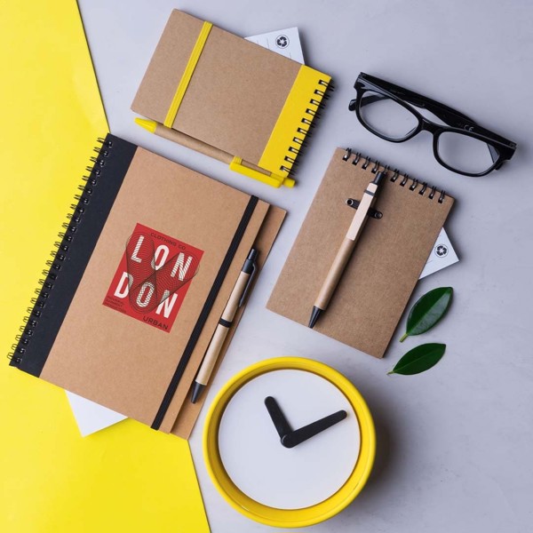 Caderno Tunel - Branco
