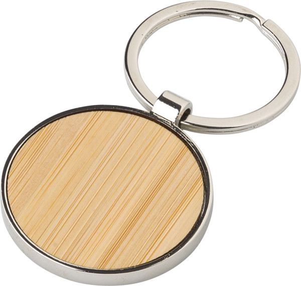 Bambu e porta-chaves de metal Tillie