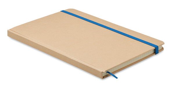 Carnet A5 en carton recyclé Everwrite - Bleu