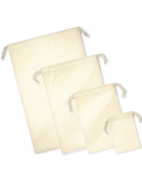 Organic Premium Cotton Stuff Bag - Natural / XS