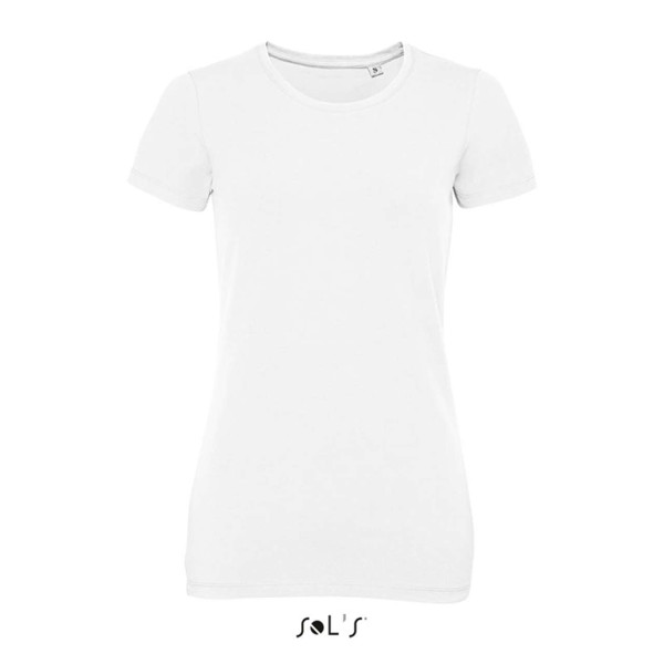 Sol's Millenium Women - Round-Neck T-Shirt - White / 2XL