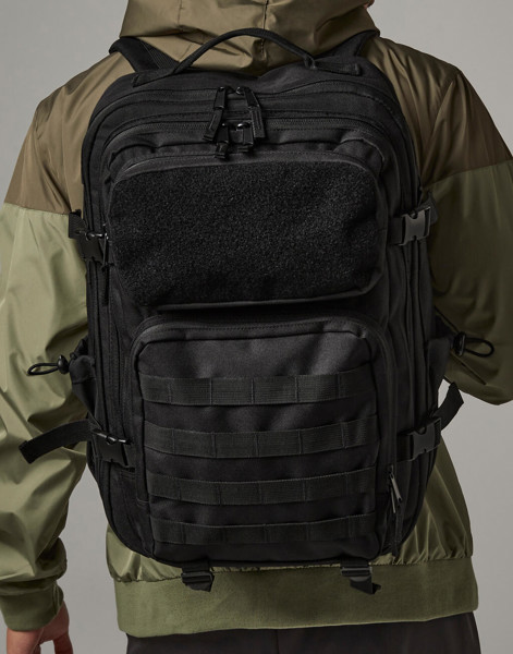 Molle Tactical 35L Backpack - Black / ONE SIZE