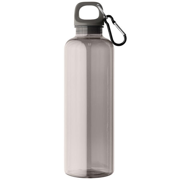 Doli rPET Carabiner Clip Screw-Top Bike Bottle – 740 ml - Black / Silkscreen