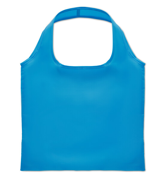 Foldable recycled polyester (rPET) bag with inside pocket - Full colour