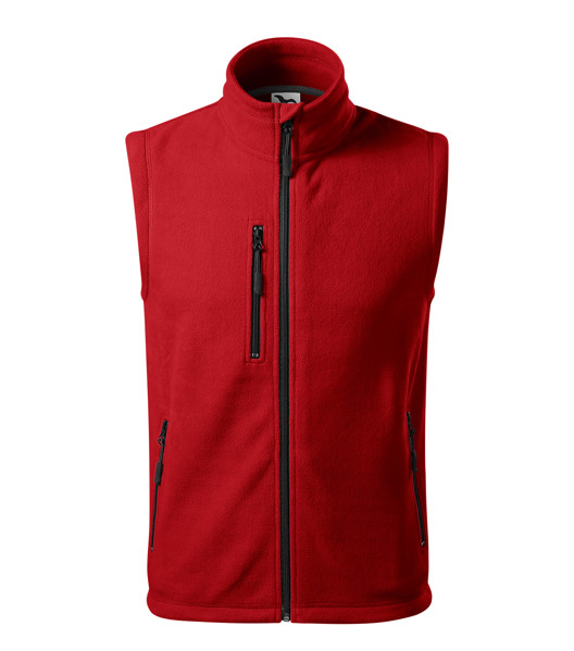 Fleece Vesta Unisex Malfini® Exit - Červená / L