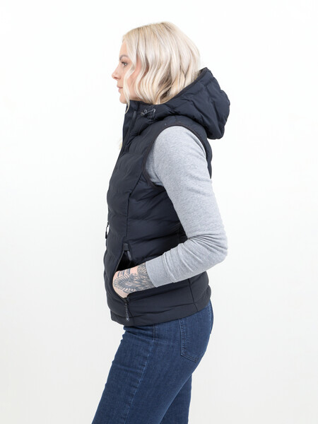 Harvest Woodlake Heights Vest Woman Black XS