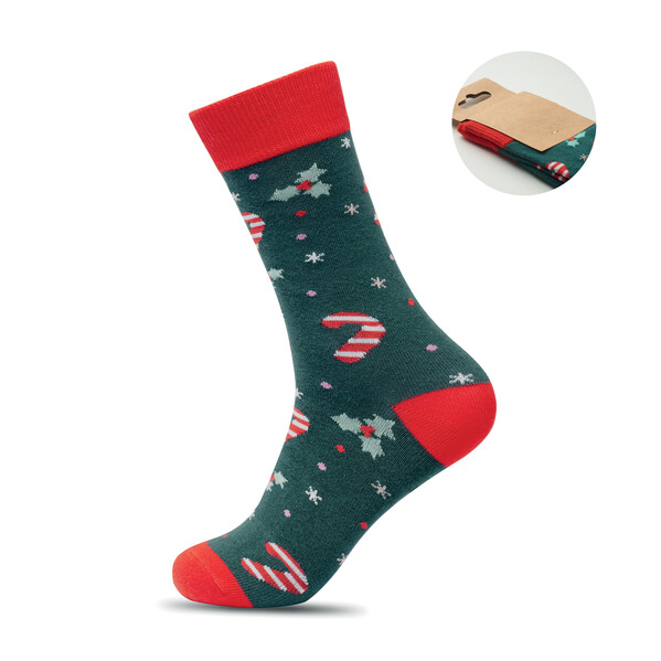 Pair of Christmas socks M Soc Medium - Green