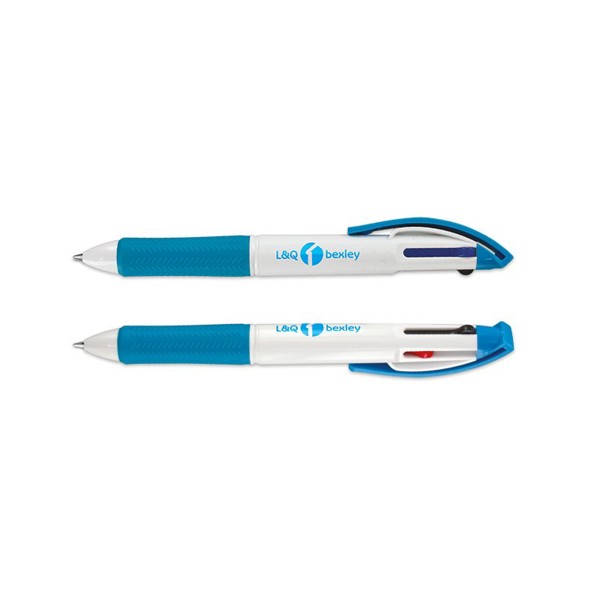 STYLO BILLE 3 COULEURS - Gris