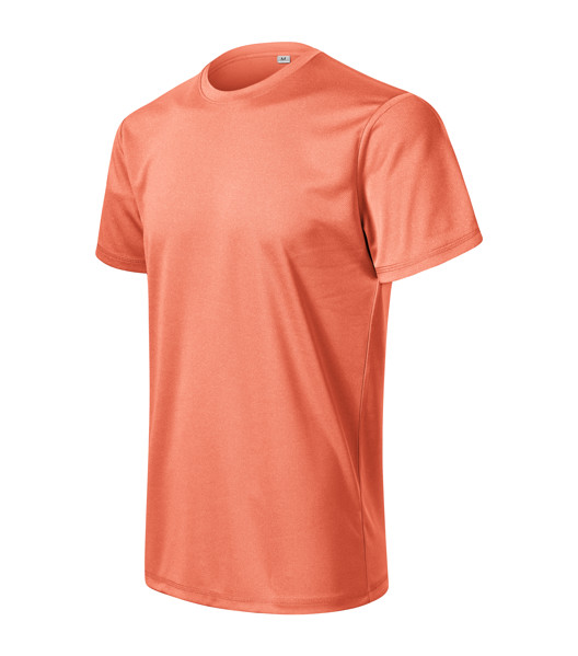 Majica Kratkih Rukava Muška Malfini® Zoom - Melanž Boje Zalaska Sunca / XL