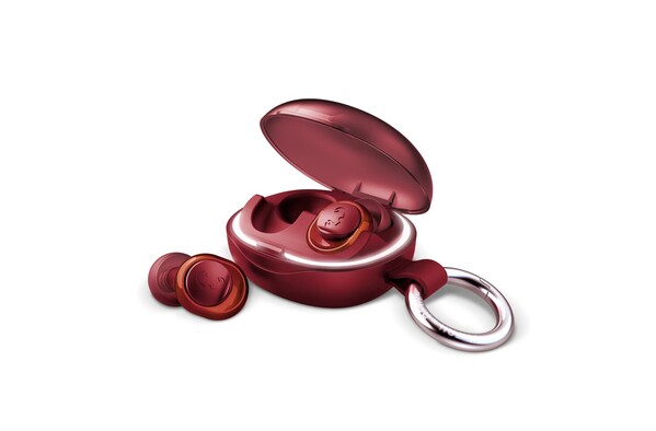 Fresh 'n Rebel Pearls Radiant Festival Earplugs – Certified Hearing Protection - Red