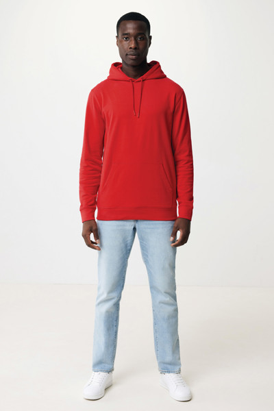 Iqoniq Jasper recycled cotton hoodie - Red / XS