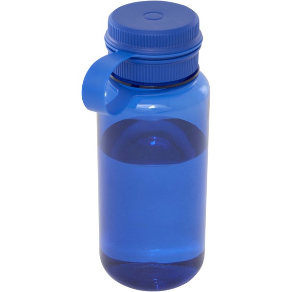 Bouteille sport Ryder de 900 ml en RPET certifié RCS avec couvercle multifonctions - Bleu royal