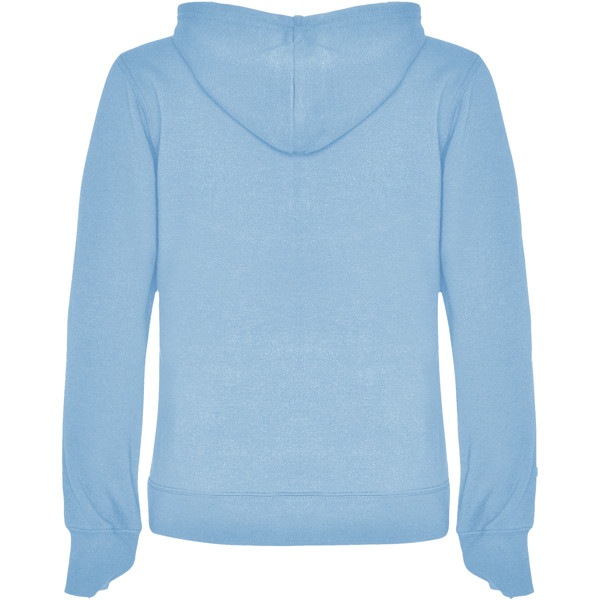 Felpa con cappuccio da donna Urban - Blu cielo / Bianco / roly-2XL