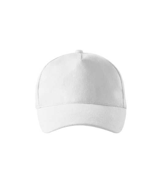 Cap Unisex Malfini® 5P - White / adjustable