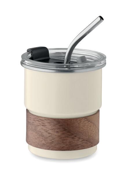 Jednostenný pohár 260 ml Mate - Béžová