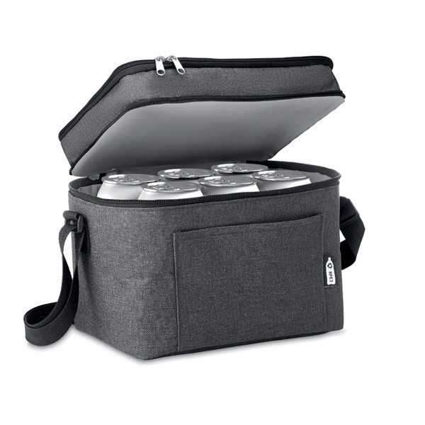 RPET cooler bag Icecube - Black