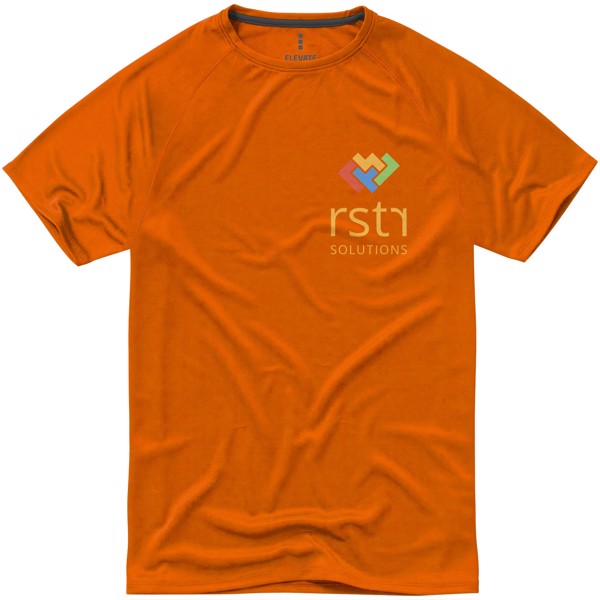 T-shirt cool fit manches courtes homme Niagara - Orange / M