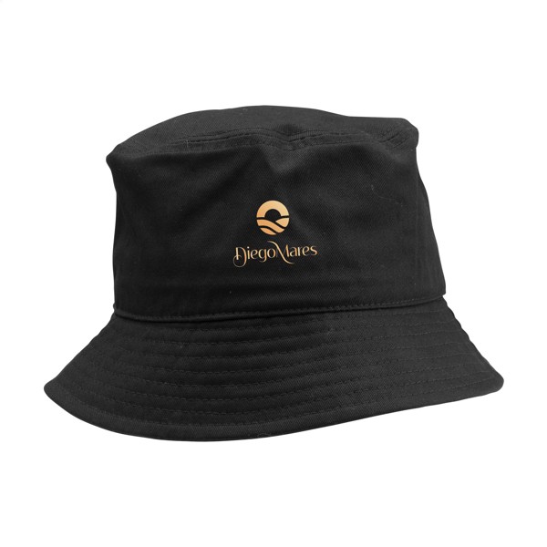 Harber GRS Recycled Bucket Hat - Black