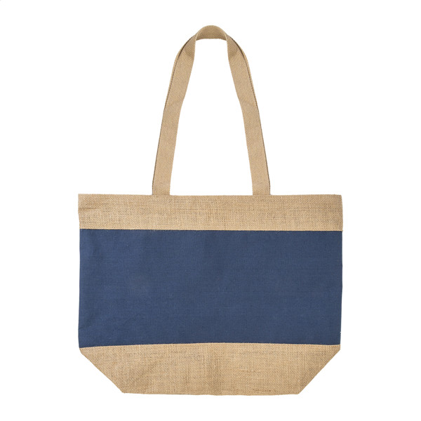 Beach Bag Paralia - Dark Blue / Natural
