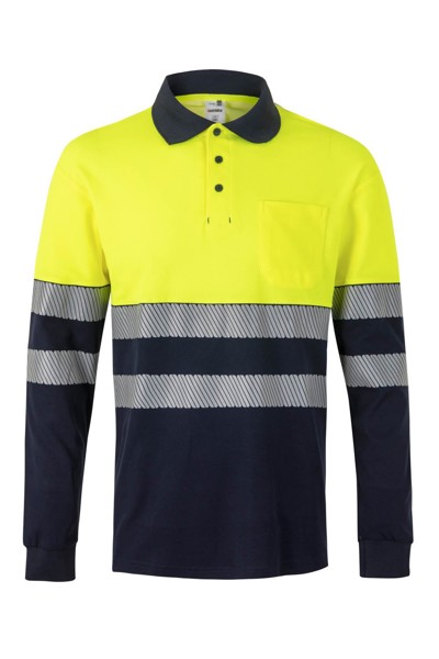 POLO ALGODÃO BICOLOR ML RS