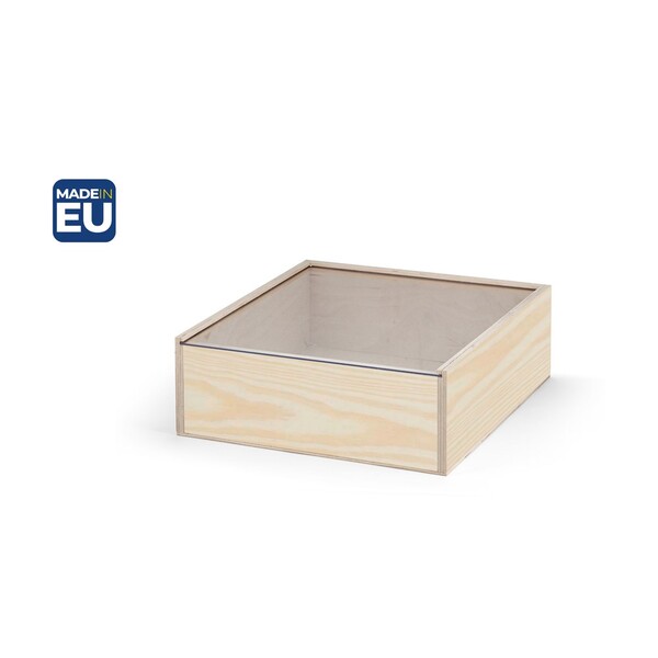 BOXIE CLEAR L. Drvena kutija - Dark Natural