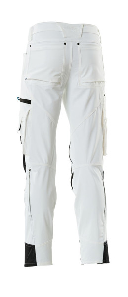 Pantaloni cu buzunare pentru genunchi - MASCOT® - White