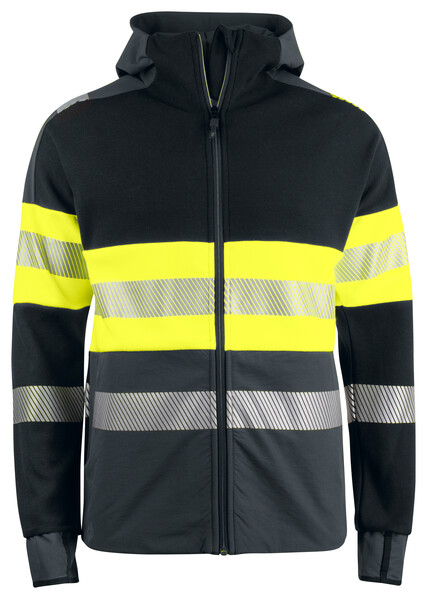 6122 Technical Hoodie Hi Viz YELLOW/BLACK 3XL