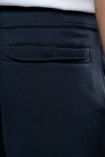 Unisex French Terry Bermuda Shorts - Black / S