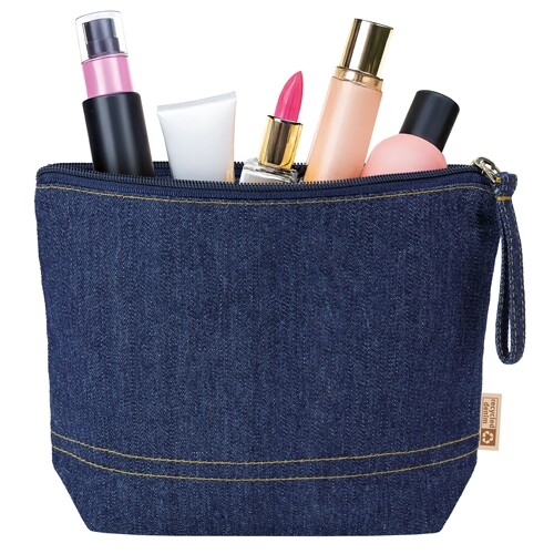 DENIM TOILET BAG "KIRBY"