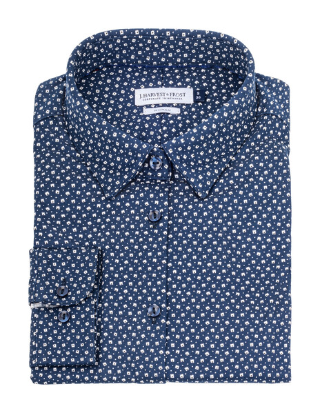 Indigo Bow 131 Woman Navy Print XS