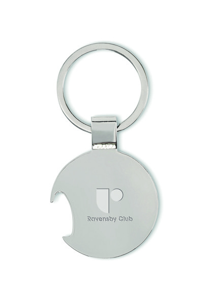 Football keyring with opener Open Goal