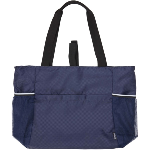 Sac shopping Varyon yoga de 18 L en matériaux recyclés certifiés GRS - Marine