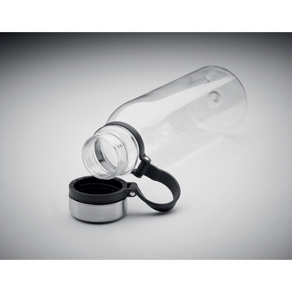 Iceland Rpet bottle,780ml stainless lid - Transparent