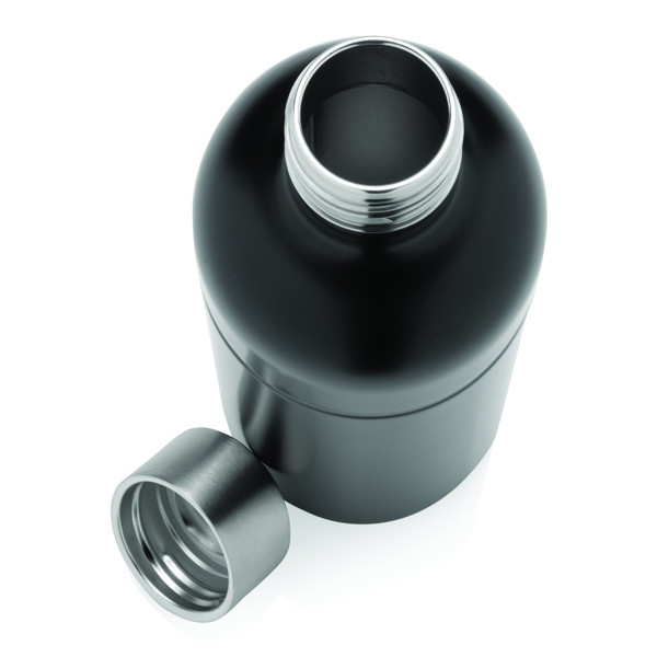 Soda Trinkflasche aus RCS-zertifiziertem Stainless-Steel - Schwarz