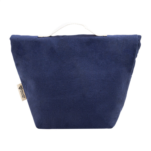 Sac isotherme en canvas recyclé Rekan Cool - Bleu
