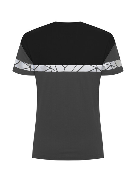 7005 T-SHIRT LADY PGL Grey/Black XS