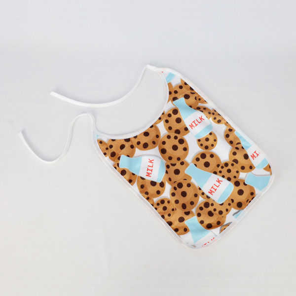 Large Bib In Customizable Towel Fabric